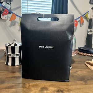 ***SOLD***Yves Saint Laurent Medium College Chevron Bag